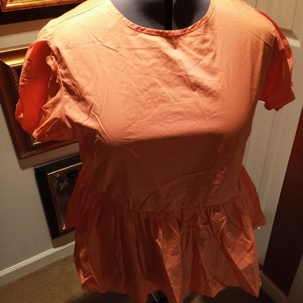 100% Cotton Jack & Avery Babydoll Plus Shirt ** Make an Offer**  Size 2x
